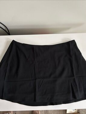 PINK Victoria's Secret Black Mini Skirt